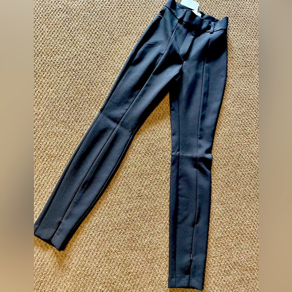 H&M high waisted black pants size 2